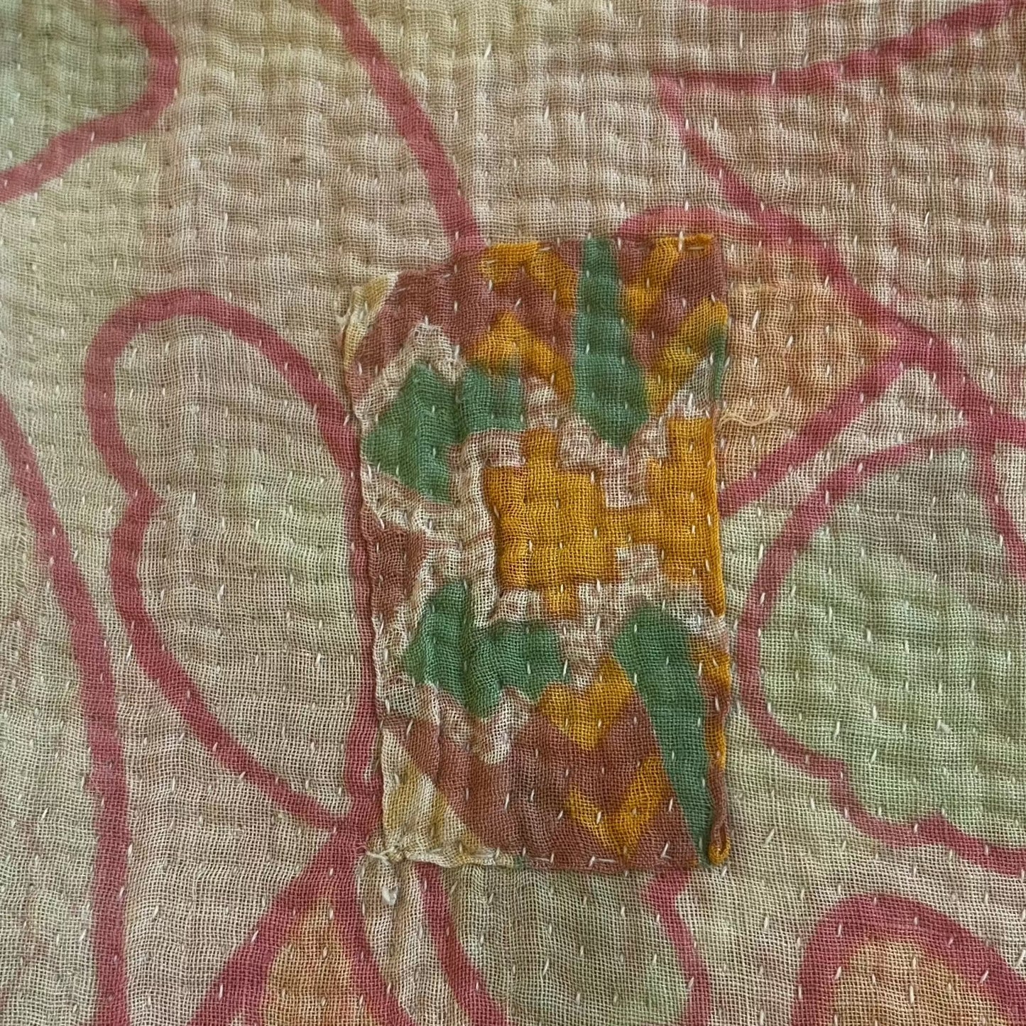 Vintage Kantha Quilt Series 2:8