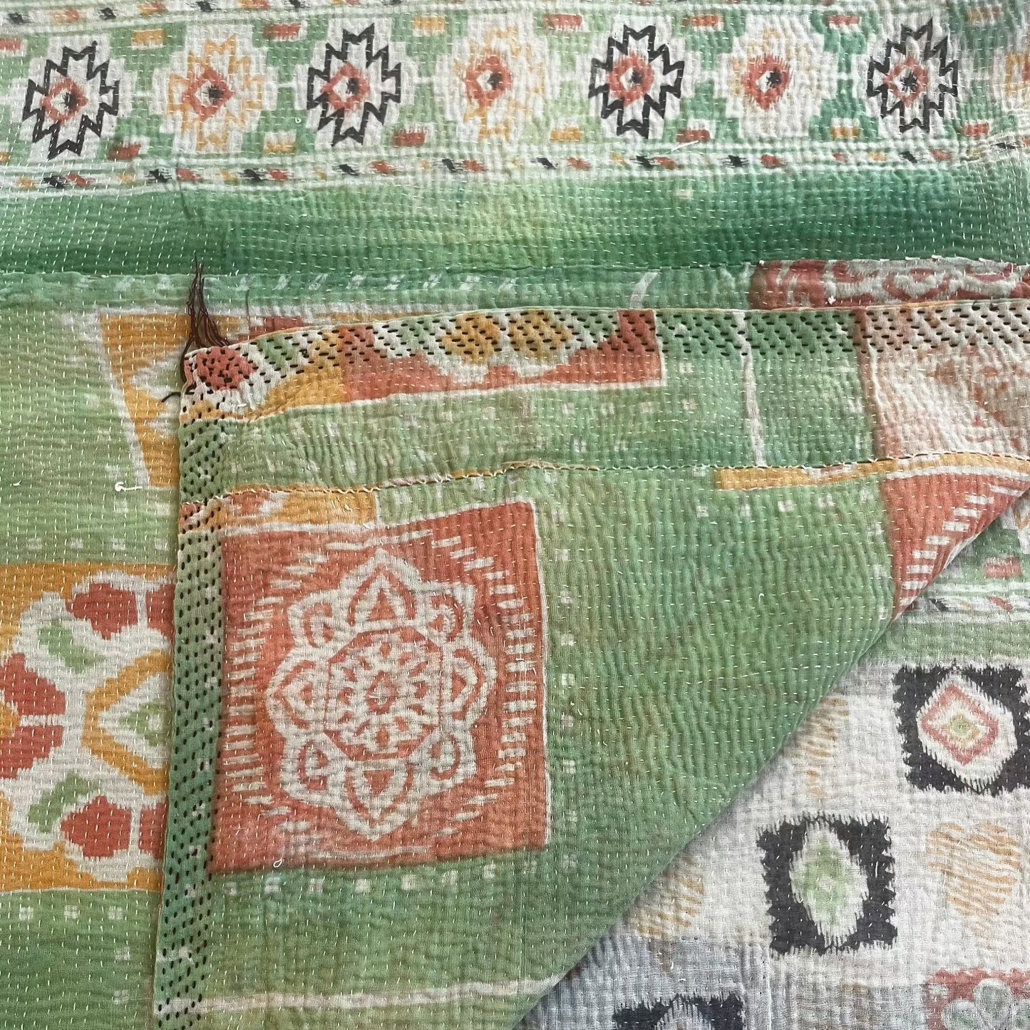 Vintage Kantha Quilt Series 2:8