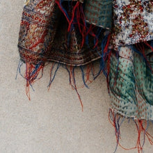 Load image into Gallery viewer, Vintage Kantha Scarf 015
