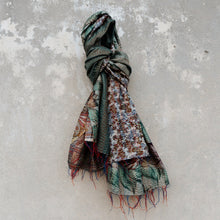 Load image into Gallery viewer, Vintage Kantha Scarf 015

