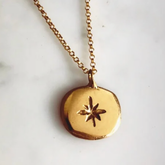 Ursula Northern Gold Star Necklace