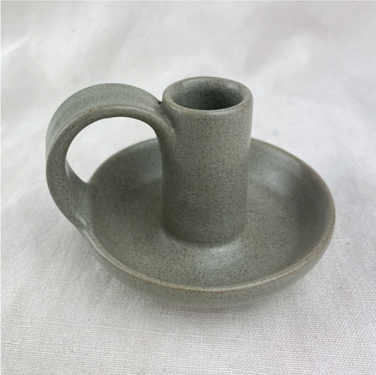 Candle Holder Grey