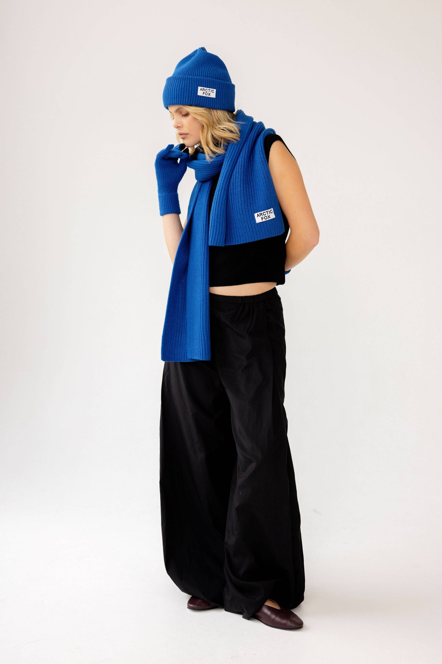 Recycled Bottle Scarf - Ocean Blue