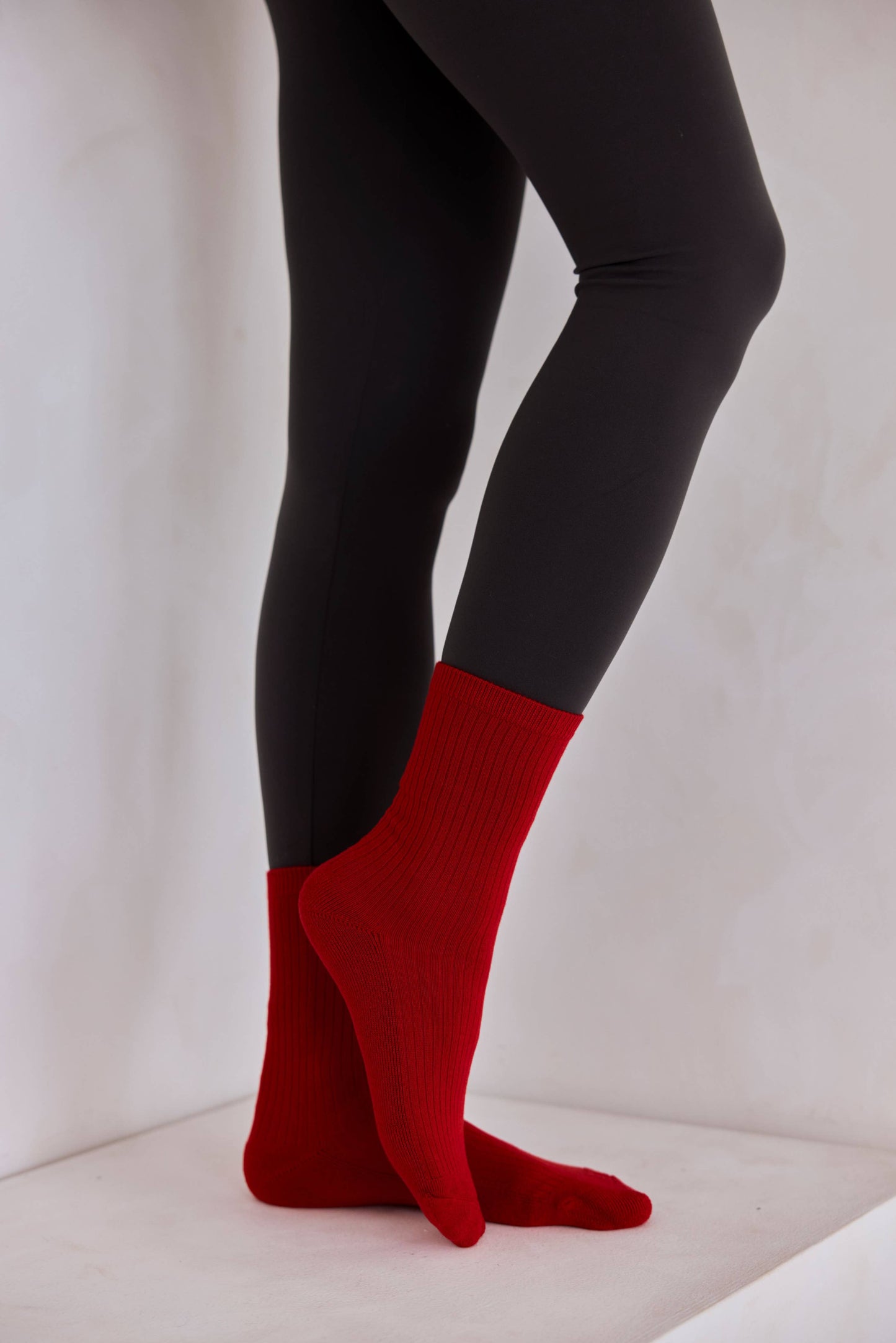 Everyday Bamboo Socks -  Red