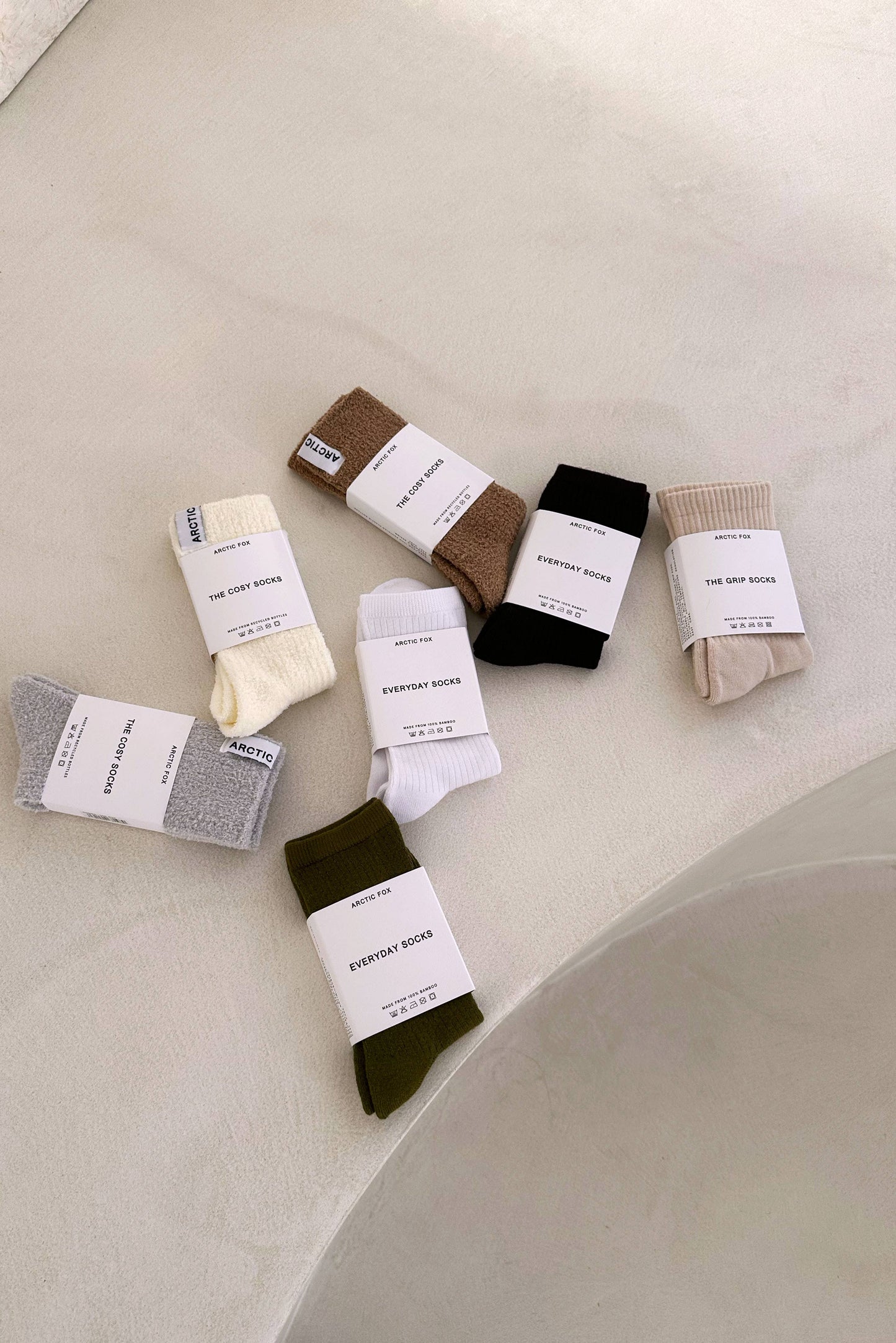 Everyday Bamboo Socks -  Red