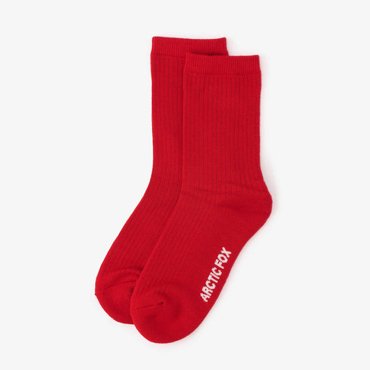 Everyday Bamboo Socks -  Red