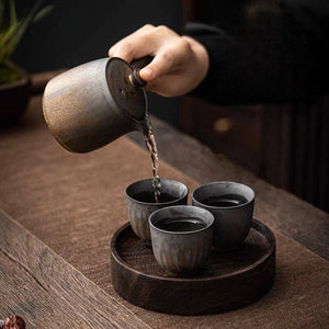 Everyday Side Handle Ceramic Teapot