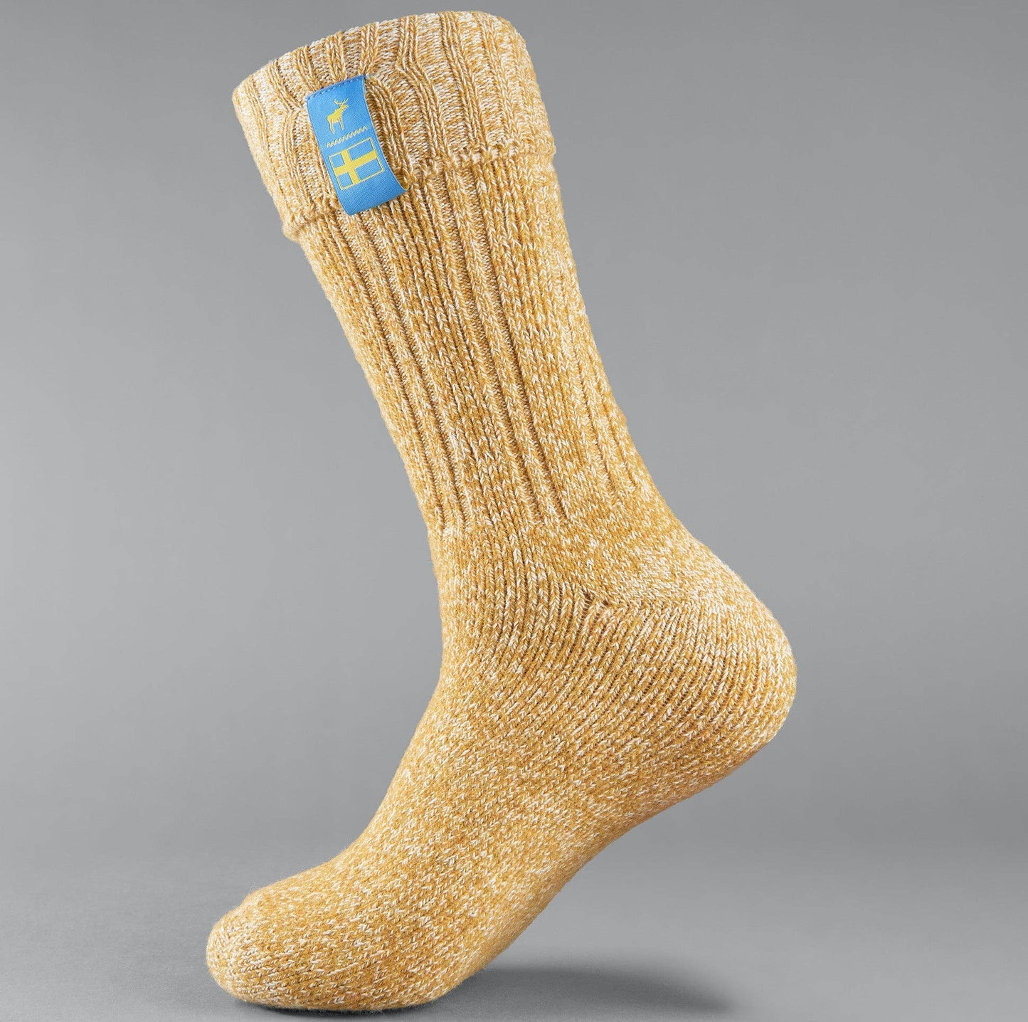 Swedish Lagom Socks - Ochre