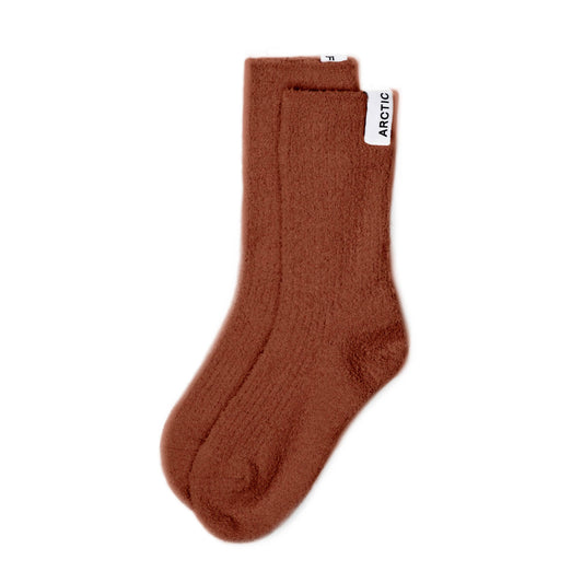 Cosy Socks - 100% Recycled - Sepia - AW25