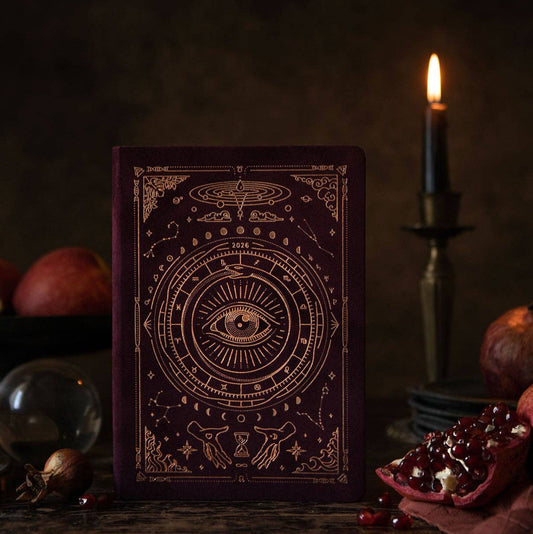 2026 Astrological Almanac & Guidebook - Pomegranate Velvet