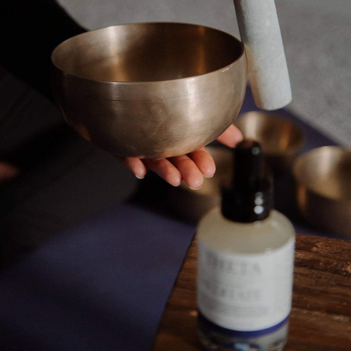 Delta Meditate Room Spray-Infused with Lapis Lazuli Crystals