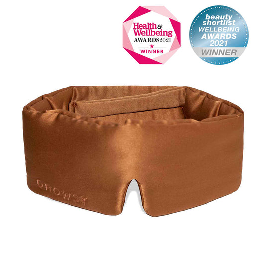 Pumpkin Spice Black Out Sleep Mask