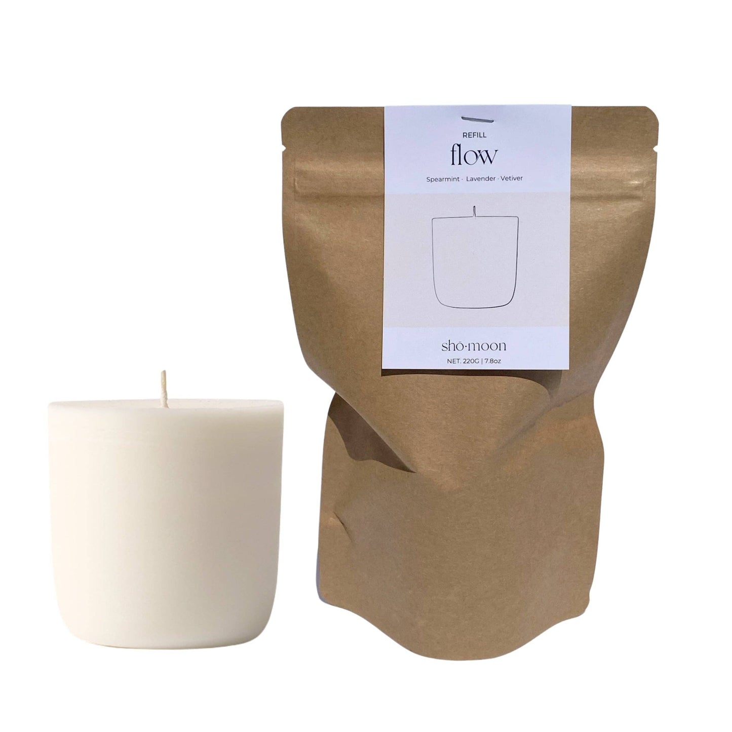 Pure essential oils - Candles Refills: Calm