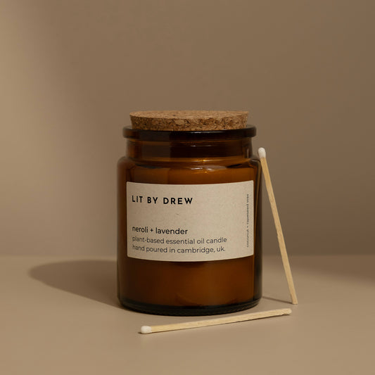 Neroli & Lavender Large - Essential Oil Candle