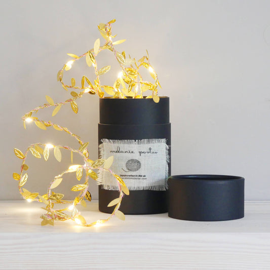 Gold Leaf Fairy Light String