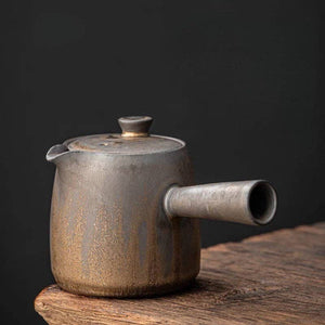 Everyday Side Handle Ceramic Teapot