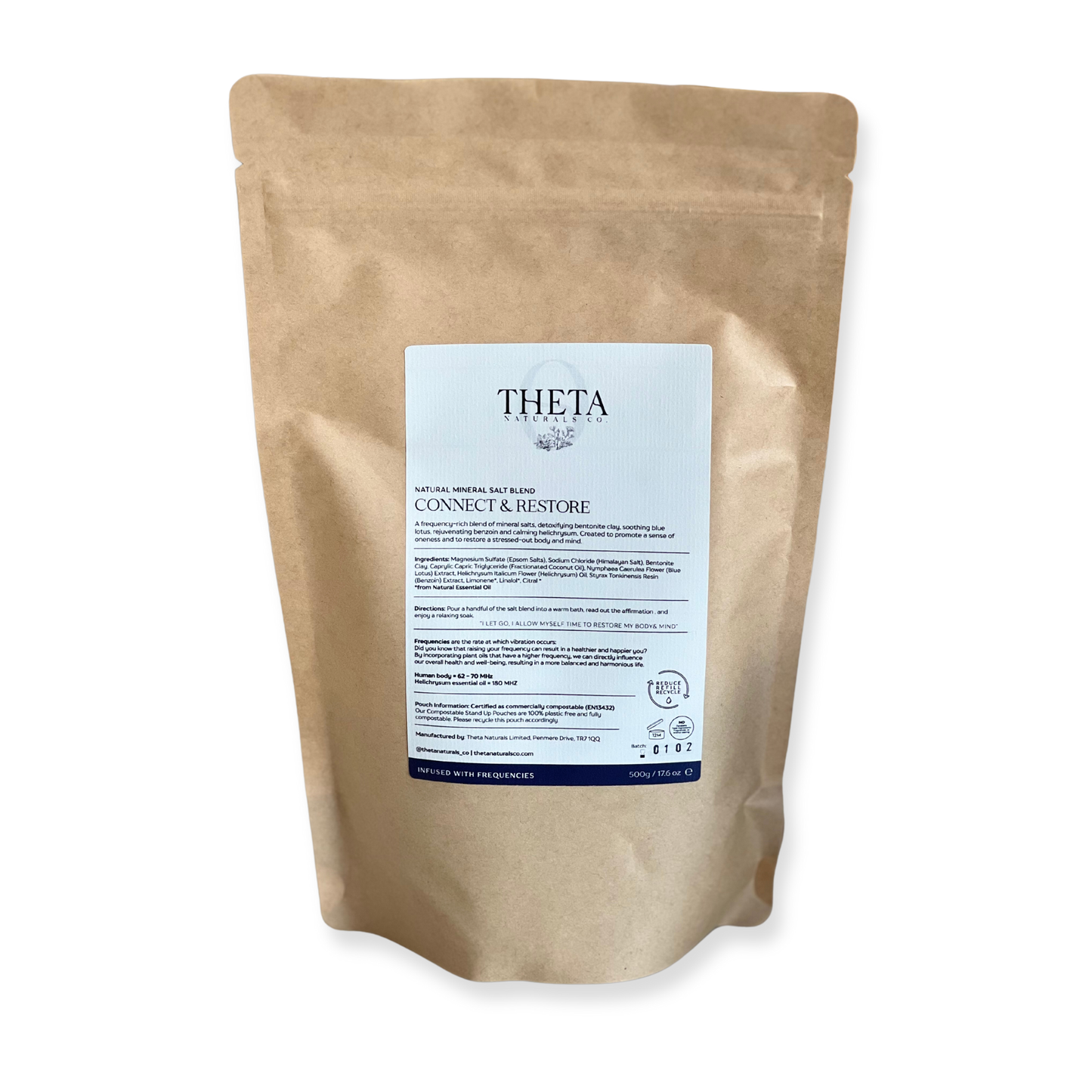 Connect & Restore - Bath Salts 500g Refill