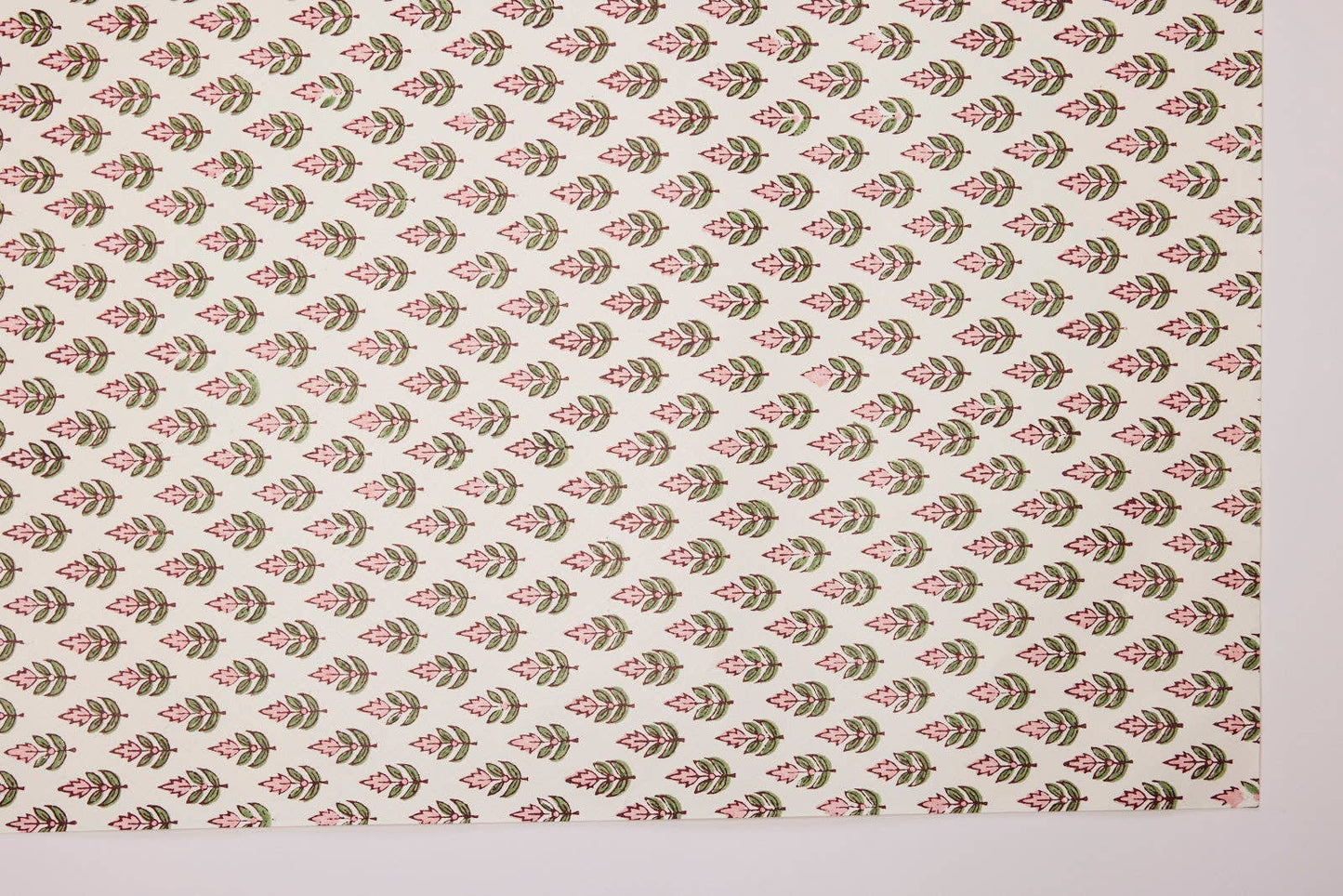 Block Printed Paper - Buti Blush