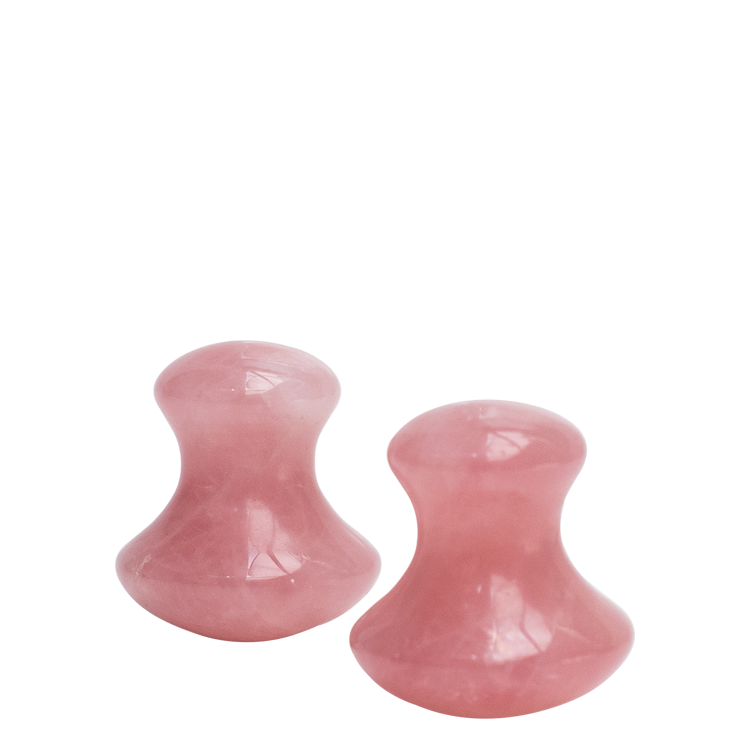 Niobe I Rose Quartz Gua Sha