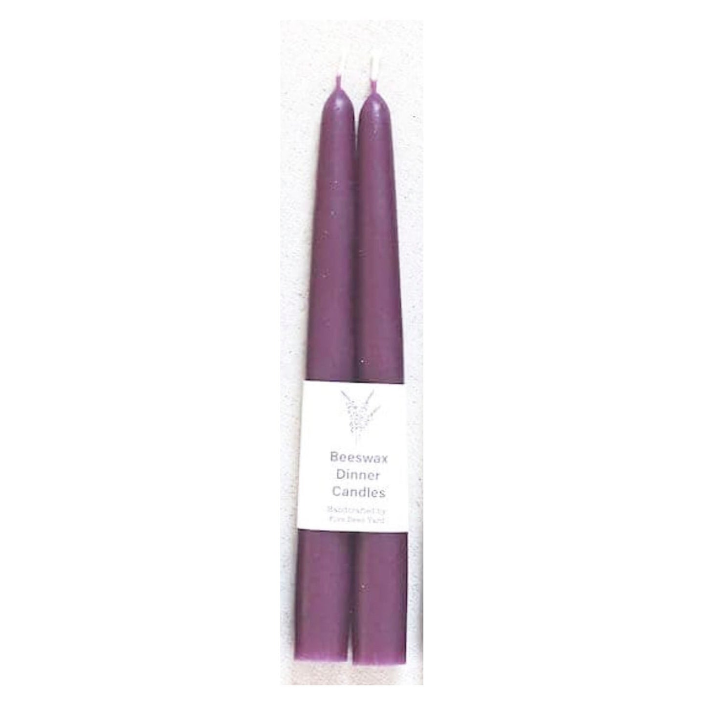 Beeswax Dinner Candles Lilac