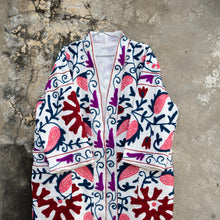 Load image into Gallery viewer, Tapestry Coat Magenta
