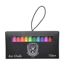 Load image into Gallery viewer, Rikagaku Dustless Art Chalk 12 Colours
