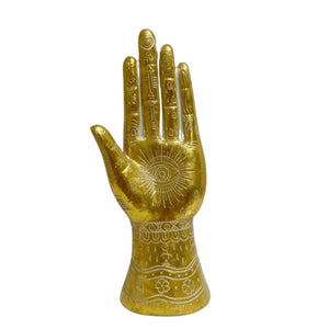 Gold Hamsa Hand Ornament
