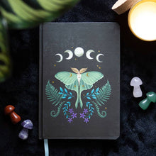 Load image into Gallery viewer, Luna Moth A5 Notebook
