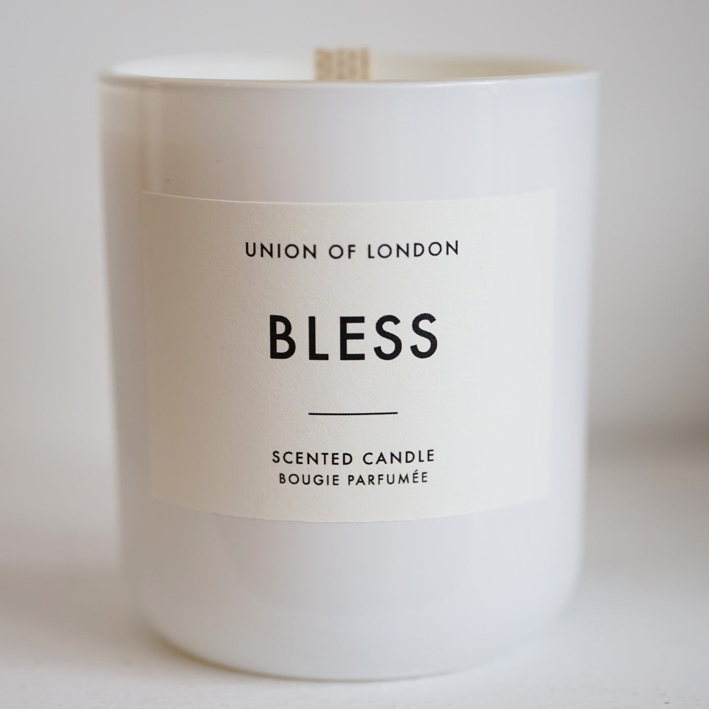 Bless Candle Large White