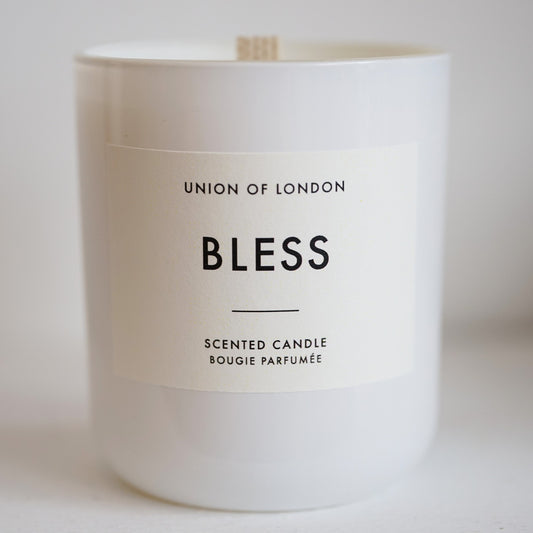 Bless Candle Large White