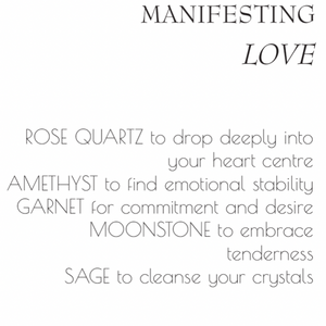 Crystal Set I Manifesting Love