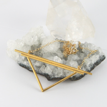 Load image into Gallery viewer, Gold Vermeil Earth Necklace
