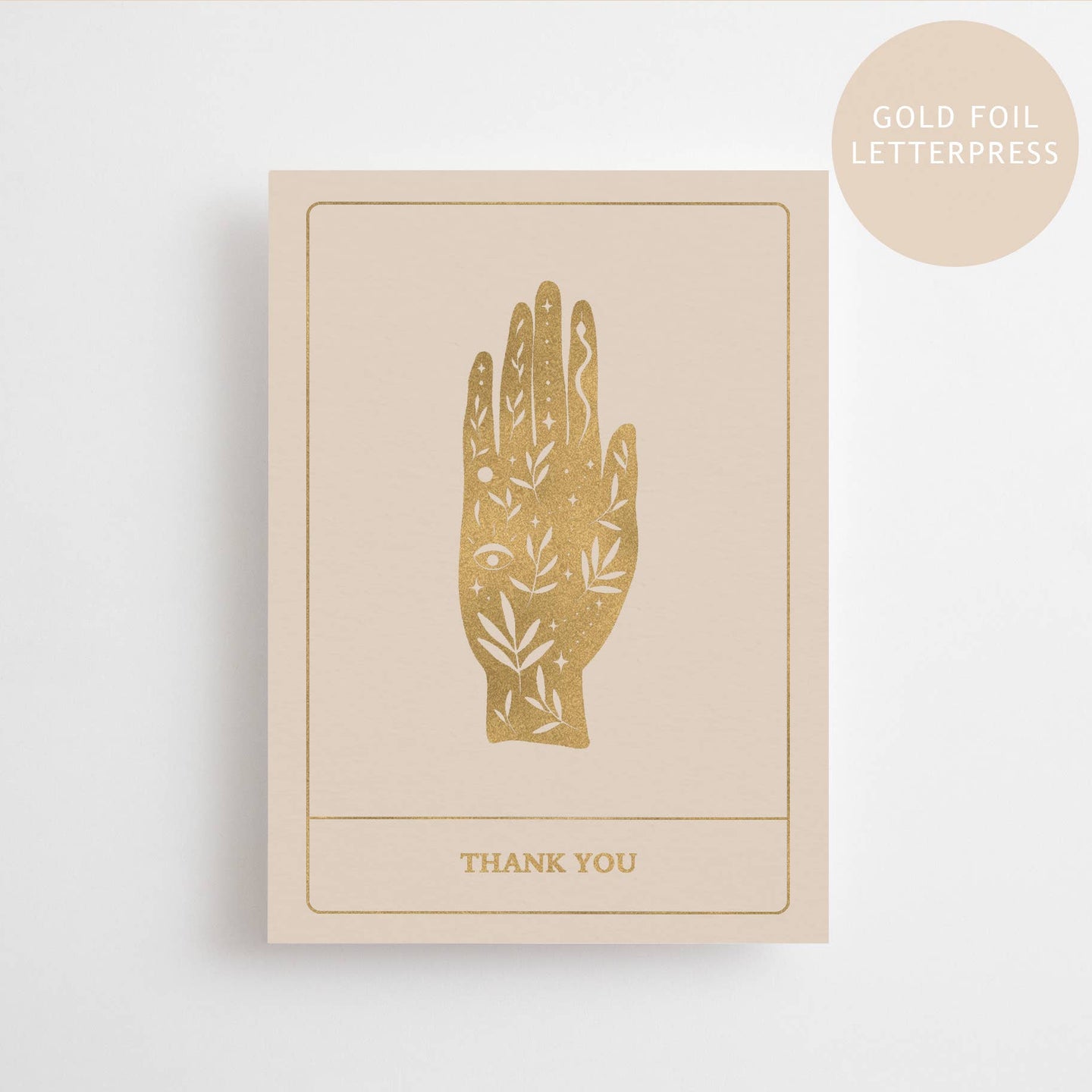 Thank You - Gold Edition - Postcard
