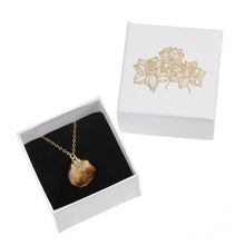 Load image into Gallery viewer, Raw Citrine Necklace I Gold 18&quot;
