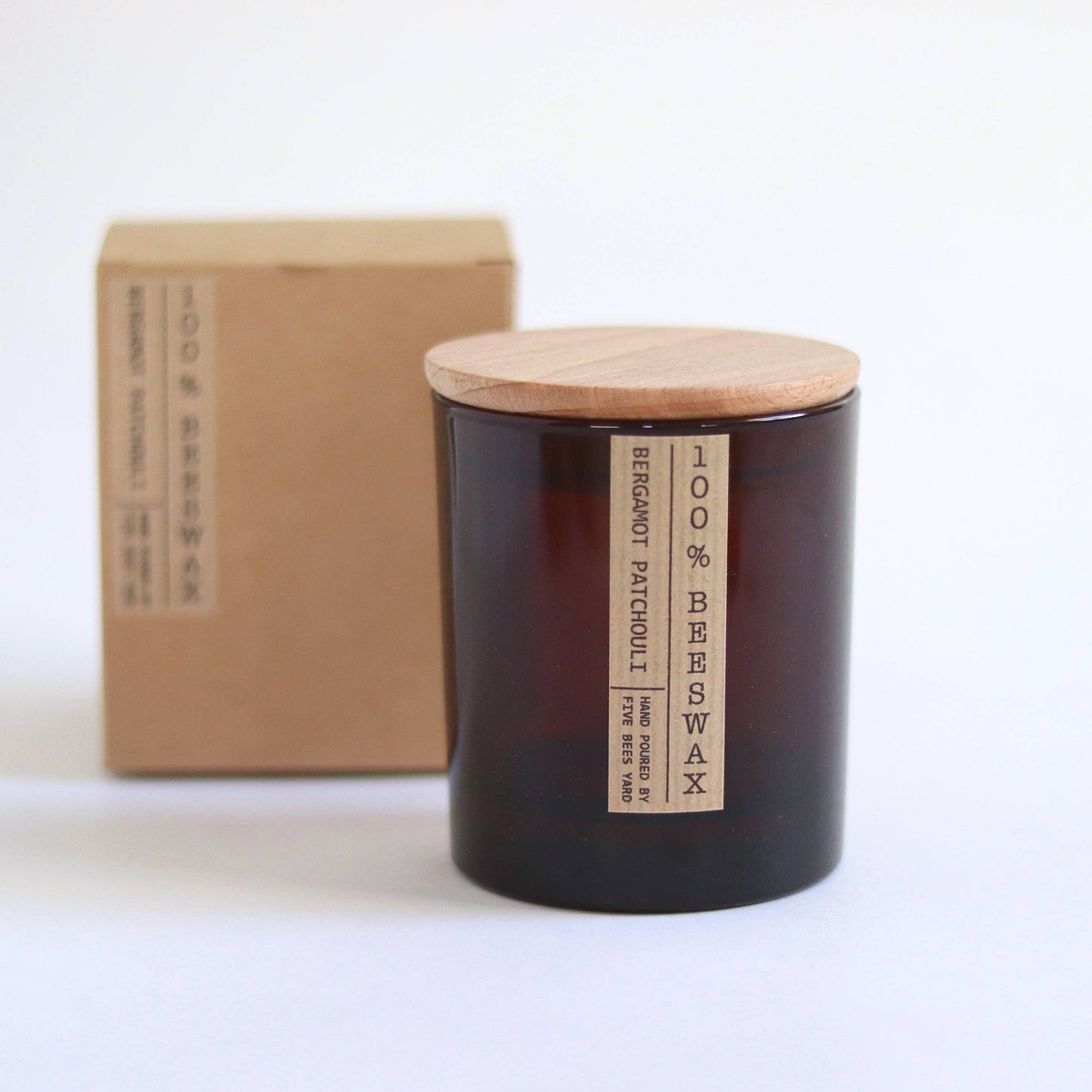 Apothecary Glass Candle |  Bergamot & Jasmine