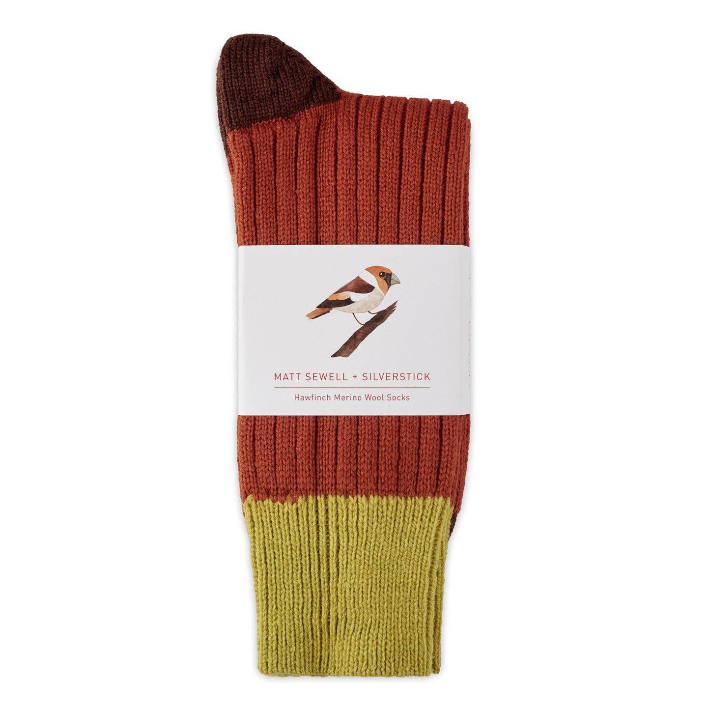 Matt Sewell Hawfinch Merino Sock