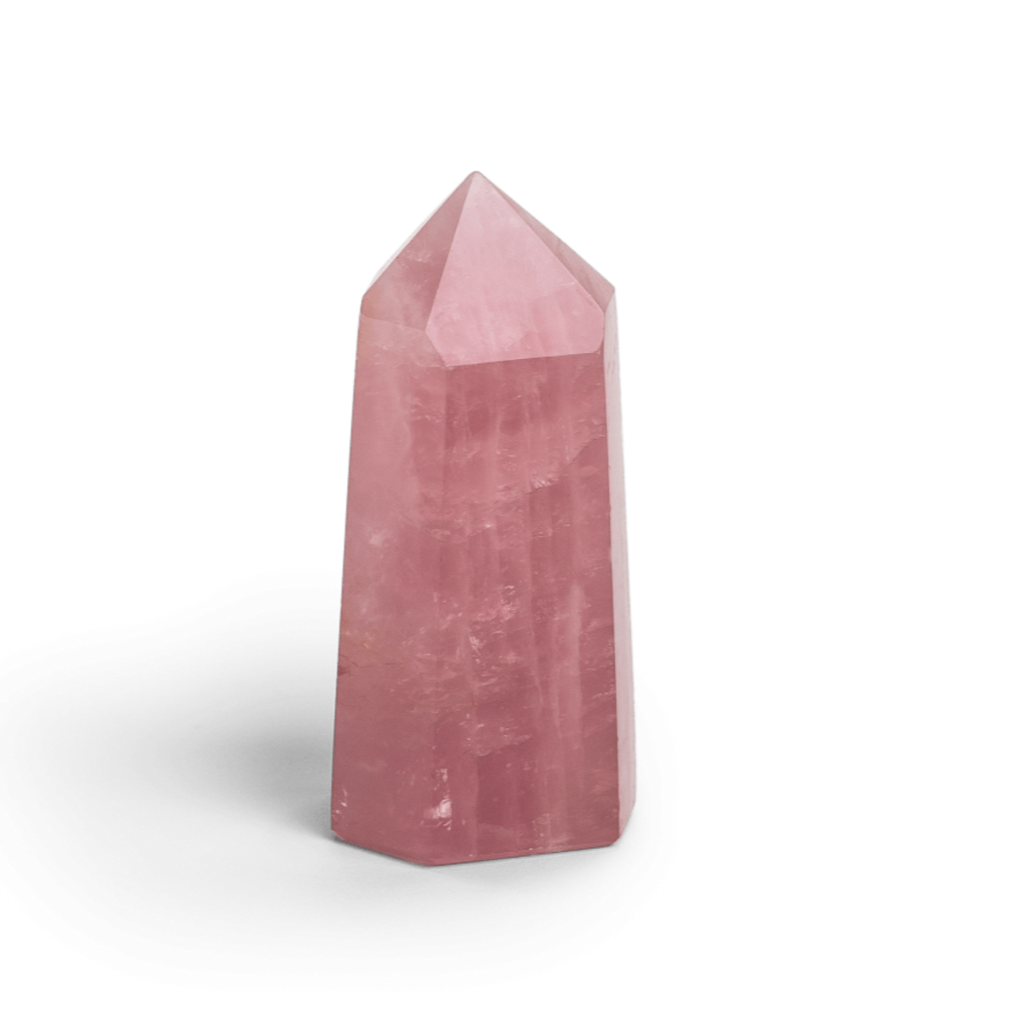 Rose quartz outlet point