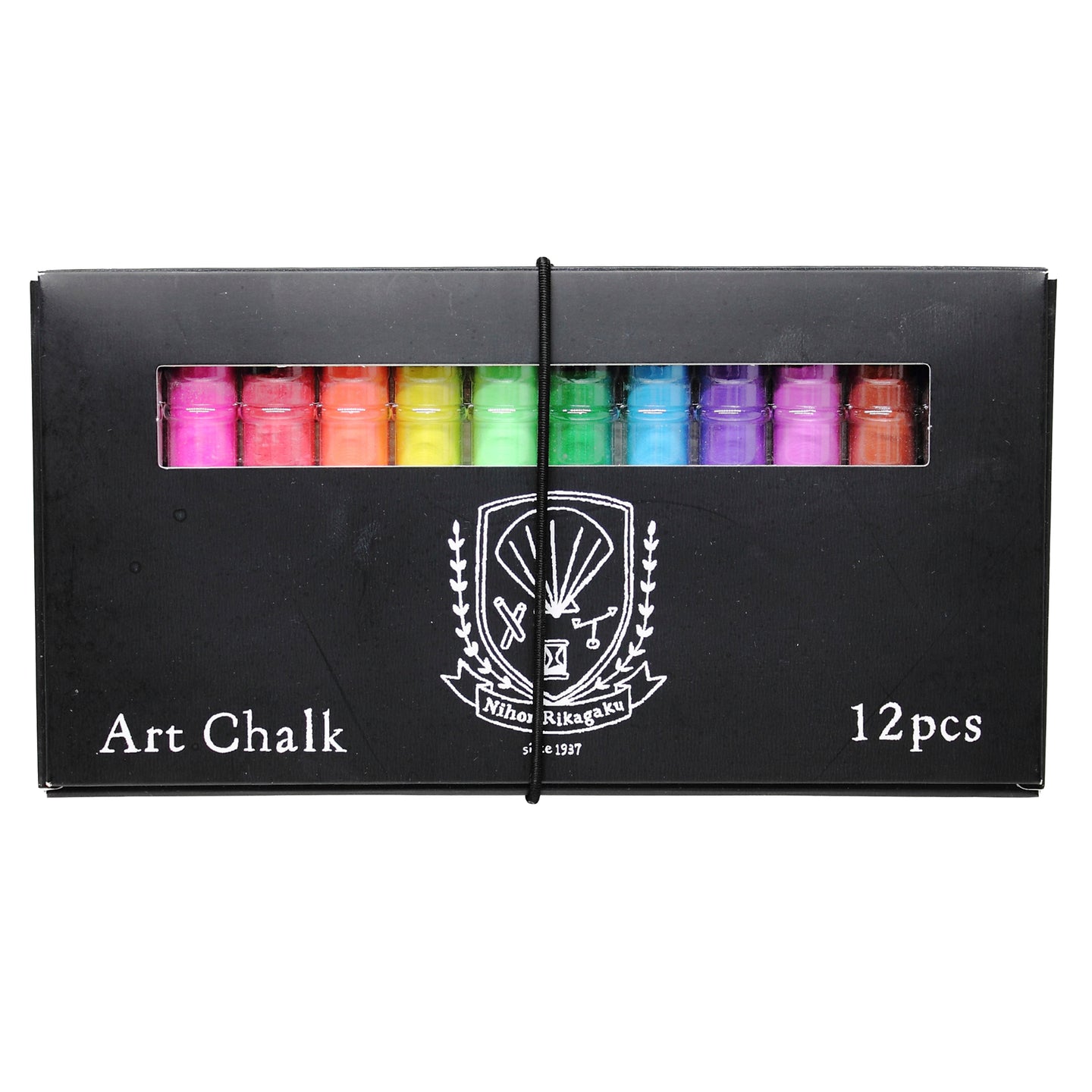 Rikagaku Dustless Art Chalk 12 Colours