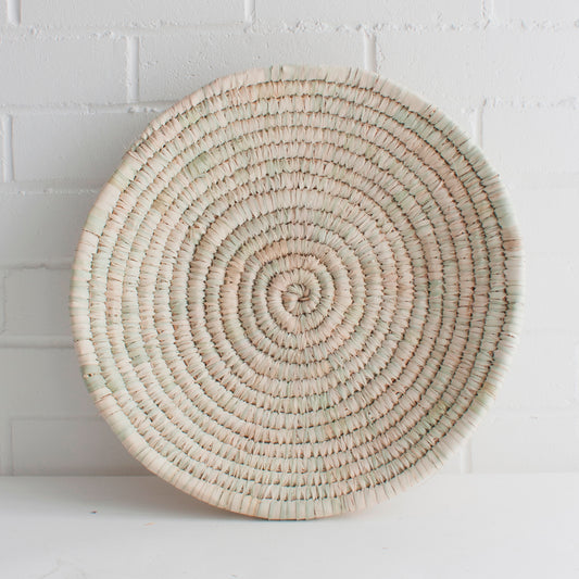 Palm Leaf Woven Plate I Large