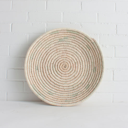 Palm Leaf Woven Plate I Medium