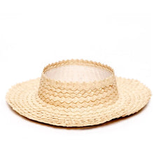 Load image into Gallery viewer, Crownless Straw Hat
