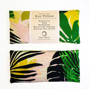 Organic Cotton Tropical Heated I Cooled Eye Pillow